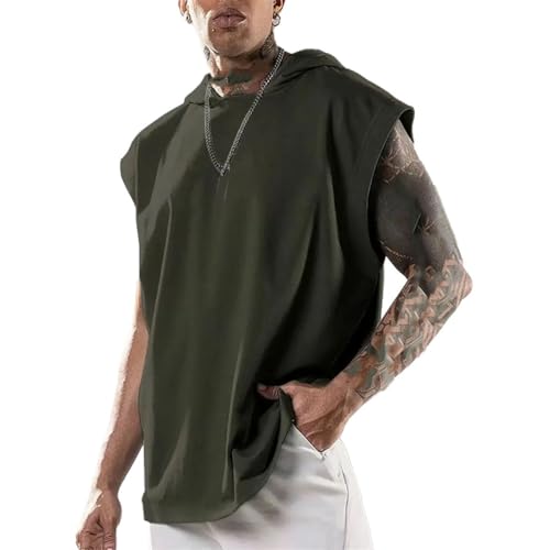 Chaleco de gimnasio para hombre ropa de fitness casual y deporte sin mangas