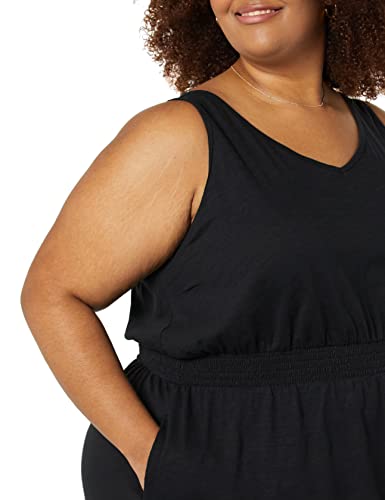 Amazon-Essentials-Womens-Sleeveless-Elastic-Waist-Summer-Maxi-Dress-Available-in-Plus-Size