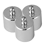 ABOOFAN 3 Stück Stahlgewicht und Zubehör für Elektronische Waagen mit Plattierungsgewicht zur Genauen Kalibrierung von Gewichte Waage und Prüfung