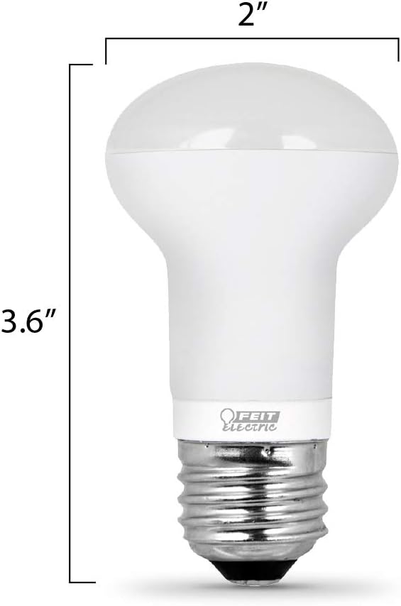 Feit Electric BPR16DM/927CA/4, 40W EQ DM R16 LED Light Bulbs, 4 Bulbs