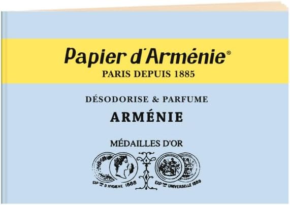 Papier d'Armenie "Armenie" Burning Papers (1 Book of 12 Sheets)