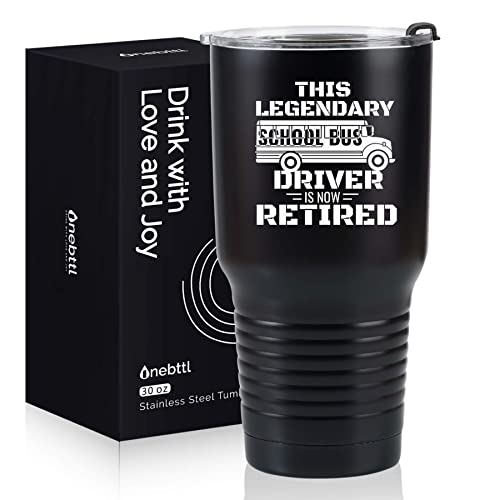 This Legendary School Bus Driver is Now Retired Tumbler