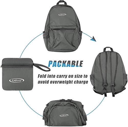 Image of G4Free Lightweight Packable Backpack Travel Hiking Daypack Foldable Backpack for Men Women