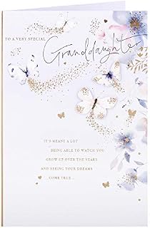 Clintons: Very Special Granddaughter Birthday Card 241x161mm, multi, 1149164