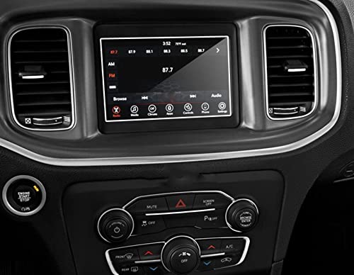 Film protection Dodge Charger 8.4 pouces en verre trempé pour GPS Challenger