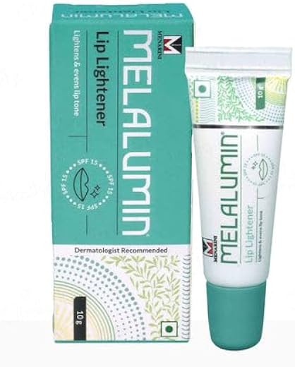 MELALUMIN Lip Lightener Spf 15 10Gms, white