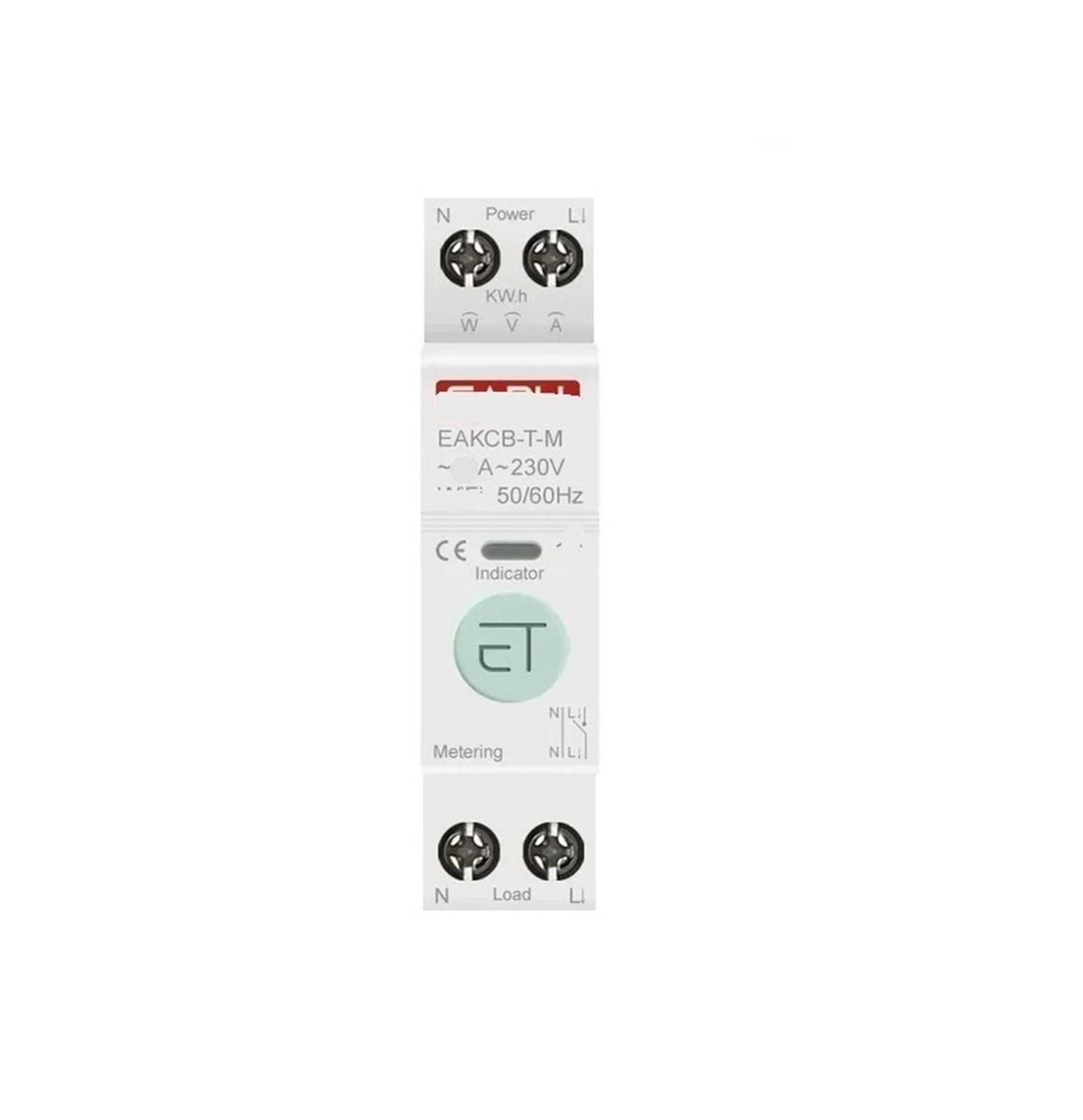 Medidor de corriente inteligente EAKCB-TM para automatizar el termo eléctrico de casa