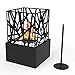 Regal Flame Indoor Outdoor Bruno Ventless Tabletop Portable Bio Ethanol Fireplace - Black