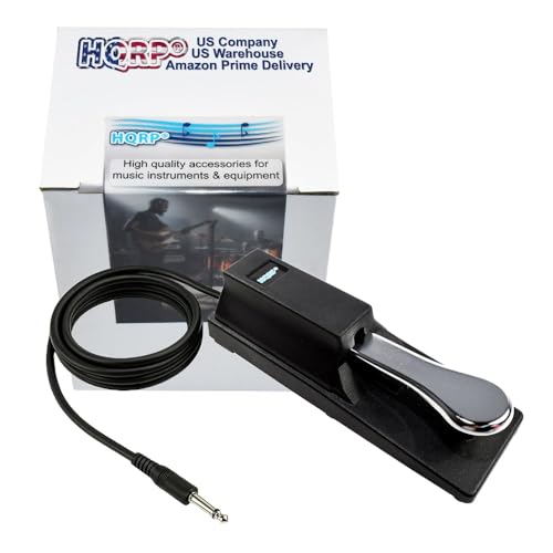 image for HQRP Sustain Pedal Piano Style compatible with Williams Allegro/Legato