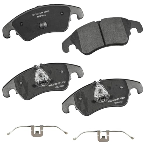 Image of Bendix Premium SBC1322A Ceramic Front Brake Pads for Audi A4 2016-2009, A4 Quattro 2016-2009, A5 2014-2010, A5 Quattro 2017-2008, allroad 2016-2013, S4 2016-2010, S5 2017-2008
