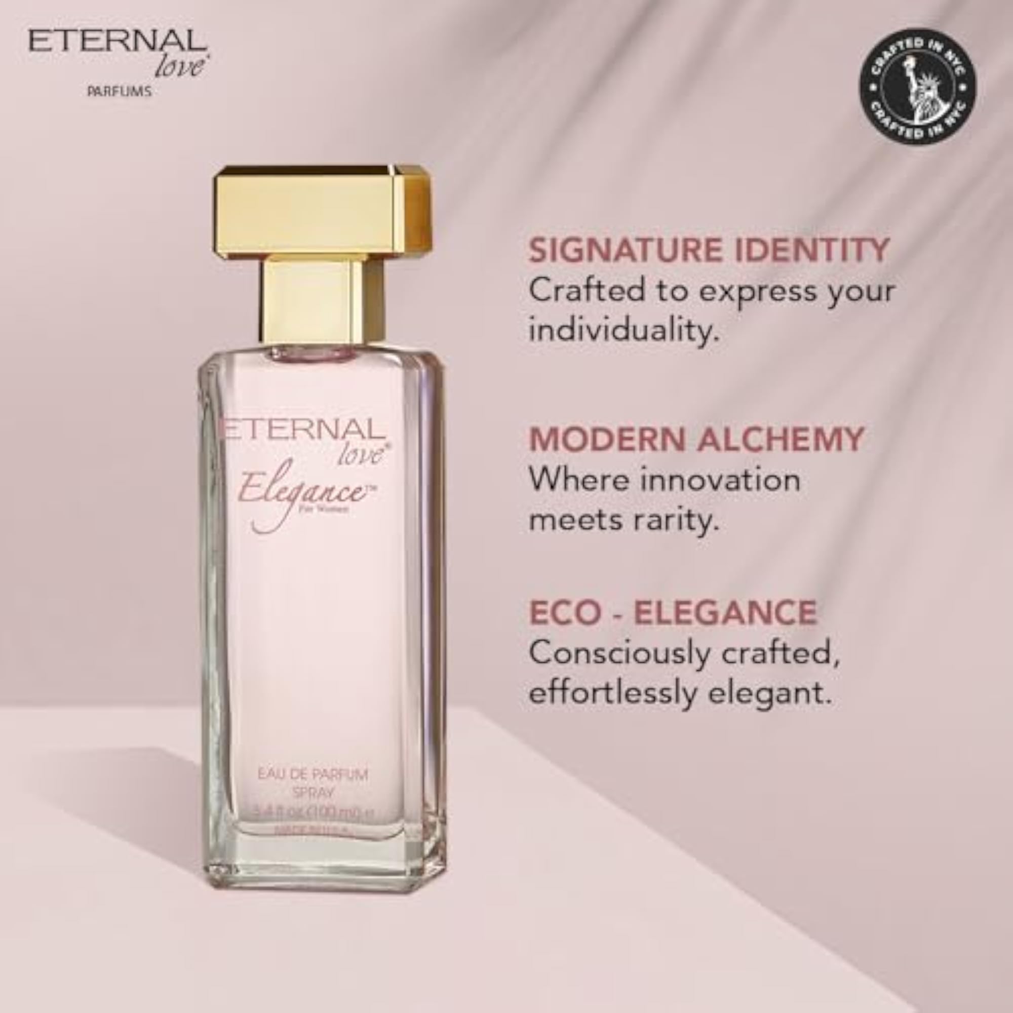 Elegance Eau De Parfum for Women, Long-Lasting