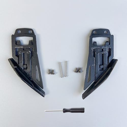 Moontogo Visor Lock for AGV PISTA GPR,PISTA GPRR,CORSA-R Helmet Accessories (Black Mechanism)