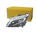 HELLA 1EX 011 284-351 LED Scheinwerfer - MERCEDES-BENZ VITO Tourer (W447) - schwarz - ECE/CCC - für Rechtsverkehr - links
