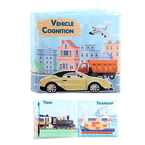 Livros de banho para bebês - Brinquedo de livro macio de alto contraste - Livros para bebês, brinque