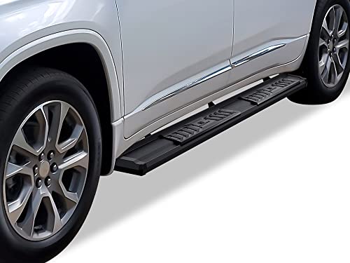 Estribos OEM negros compatibles con Chevy Traverse 18-23 miniatura 4