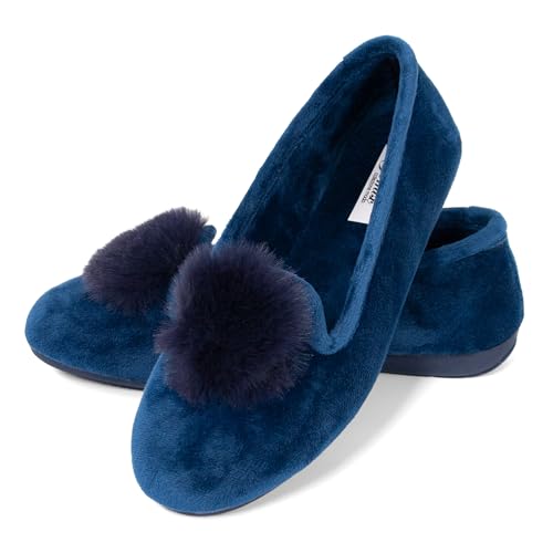 Chaussons Ballerines Femme JOMIX en Velours Élégants Fabriqués en Espagne