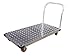 Heavy Duty Aluminum Platform Hand Truck Cart 24x48 Poly Caster, 2000 Lbs Capacity!