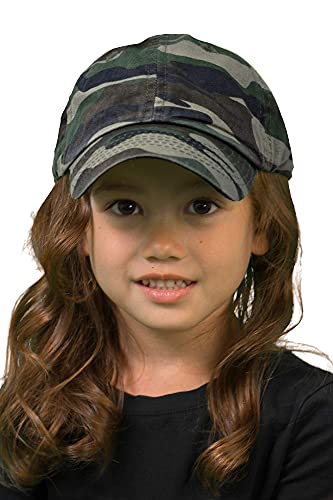 Kids Baseball Cap - Camo (2-5) #TOP3