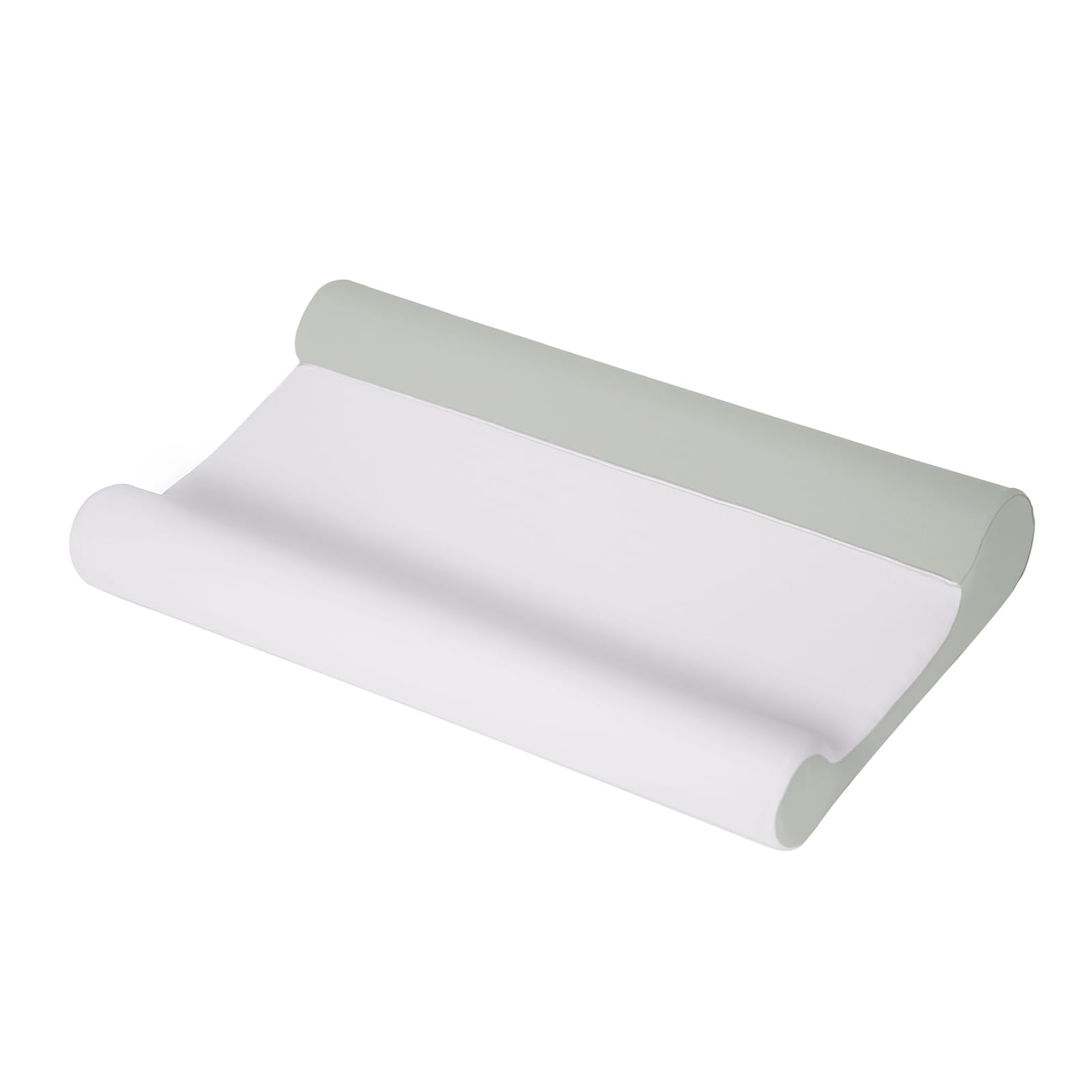 Good Nite Memory Foam Pillow With Dual Height Options Ergonomic Orthopedic Cervical Support Neck Pillow For Neck And Shoulder Pain