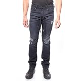 Merkmale: Modell: Thavar SP-NE 0676E Material: 90 % Baumwolle / 8 % Polyester / 2 % Elasthan Maschinenwäsche Schnitt: Slim Skinny Details: Edle Five-Pocket-Jeans von Diesel Mit Reißverschluss und logogeprägtem Verschluss zu schließen Super Qualität, tolle Passform Am Münzgeldfach und über der rechten Gesäßtasche das Logopatch Alle Nieten haben die Diesel Logoprägung Tunnelzug mit Kordel am Bund