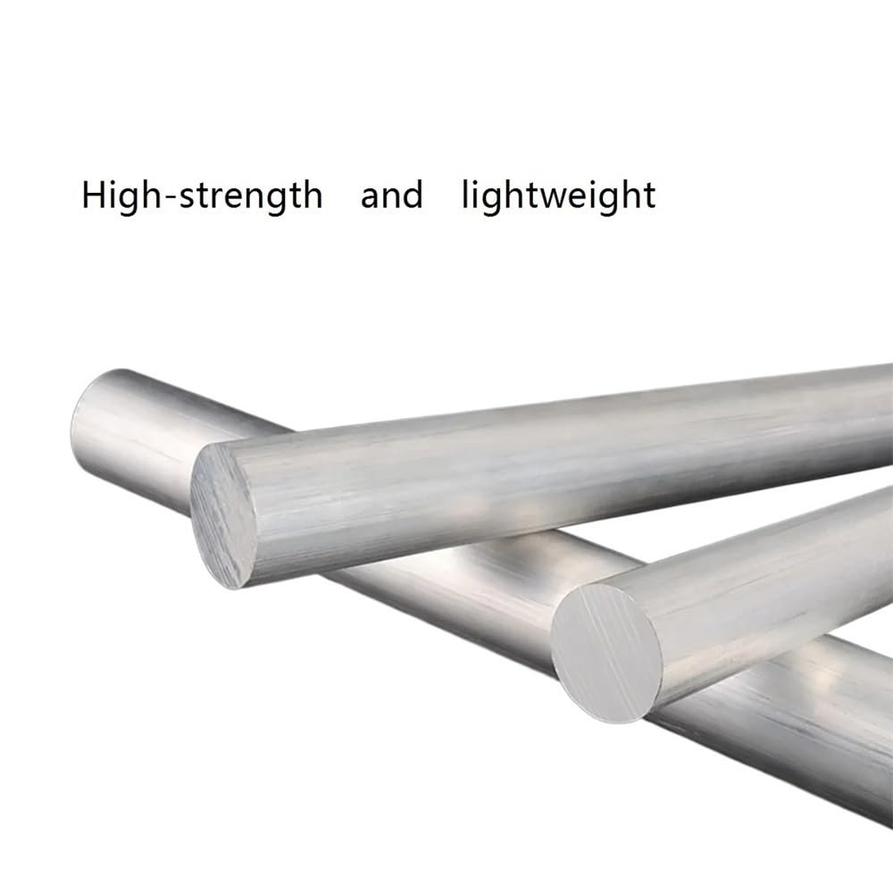 Pręt okrągły aluminiowy 0,5 M 6061, pręt pełny o średnicy 3 mm–9,5 mm 2 szt.(7.5mm)