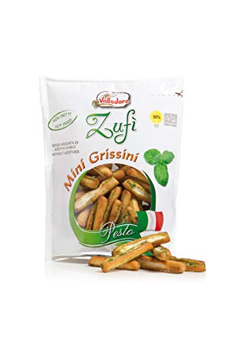 Valledoro S.p.A. Mini Grissini Pesto, 100 g
