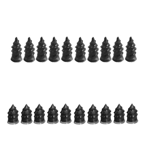 車、バイク、スクーター、自転車のタイヤ修理用ゴム製金属釘セットアクセサリー(20pcs mixed)