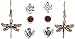 Outlander Symbol Earring 4 Pair Set