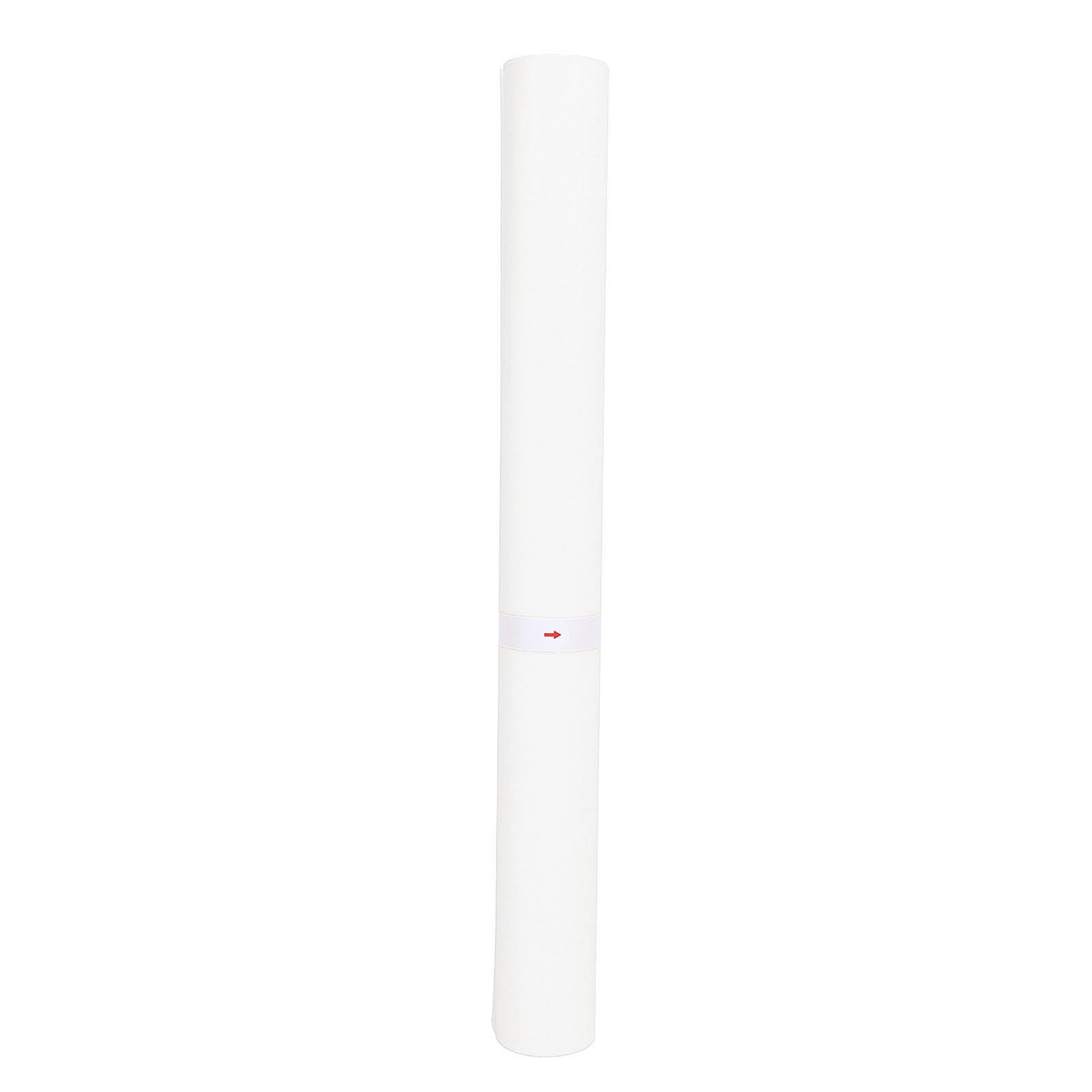 Generic Rollo de Papel de Calco Blanco de Larga Duración para Bocetos, Buen Rendimiento para Costura, álbumes de Recortes, 24 Pulgadas X 1 Rollo, Bocetos de Diseño, Pinturas (62cmx46m)