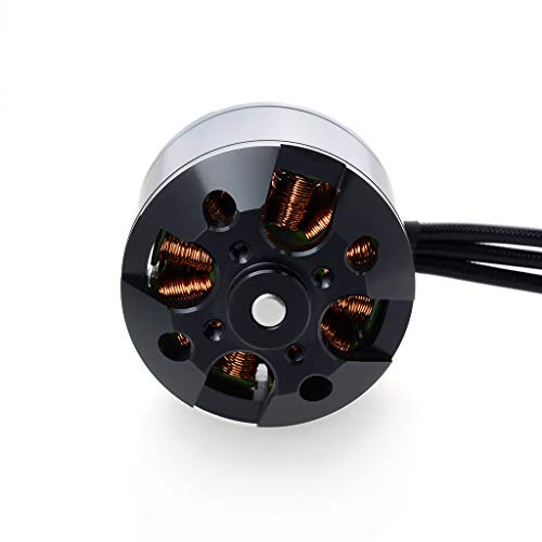 Kingval Replacement 5055 570Kv Brushless Motor With Screw Kit Compatible With Rc Fixed-Wing Airplane Glider Aircraft #TOP5