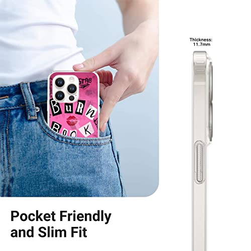 Bojiefafafa Phone Case Burn Girls Pink Book Mean Fetch Compatible With Iphone 11 Case For Women Men Unique Design Tpu Bumper Protective #TOP4