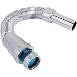 tubo flexible para desague lavabo 【CABEZA INTERNACIONAL】: Cabezal internacional de 32 mm, es fácil de instalar y se adaptará bien a su lavabo y fregadero.