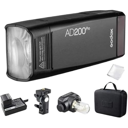 GODOX Flash AD200Pro AD20Pro 200Ws Pocket Outdoor Flash Strobe