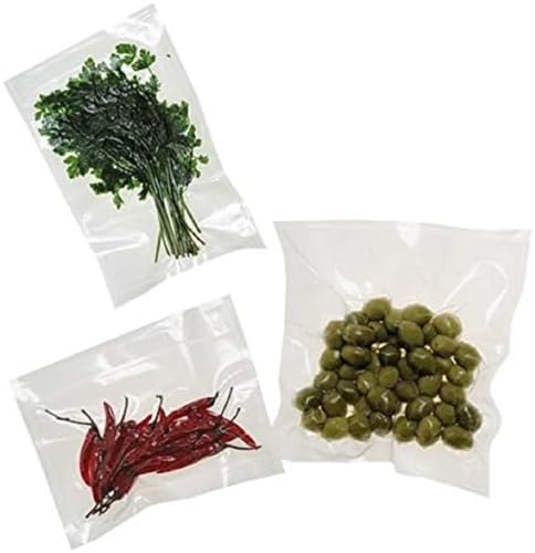 Status innovations 40-Piece Food Vacuum Sealer Bags Commercial Grade Set, 200 x 280 mm