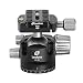LEOFOTO LH-40 40mm Low Profile Ball Head Arca / RRS Compatible w Independent Pan Lock