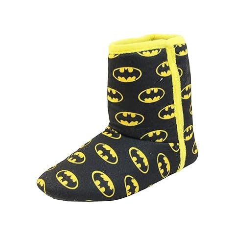 Batman Superhero Padded Slipper Boots for Kids Cover