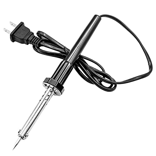 Kingman Soldering Iron 110V / 120V, 30W Precision Tip (Stand & 2 Soldering Wires Included) #TOP5