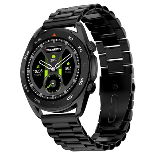 Boltt Fire Spectre Stainless Steel Luxury, 33.5mm (1.32 inch) Display, 360 * 360 Px High Res Smartwatch (B0DFQHHXT7) Amazon Price History, Amazon Price Tracker