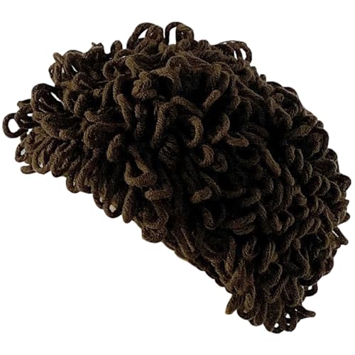 Peluca de repollo elástica para bebé, gorro térmico de hilo suave contra el frío invernal