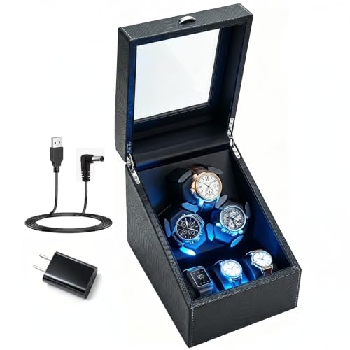 Image of Watch Winder + Watch Storage Box with Japanese Quiet Motor