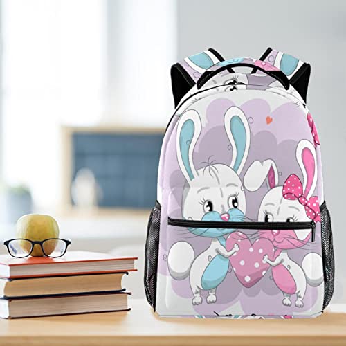 Sac à dos lapin au style classique avec bretelles confortables - 6