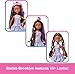 Barbie Dream GET Ready Brooklyn” Fashion Doll with Stylized Hair, Including Surprise Hair Accessories & 15+ Looks