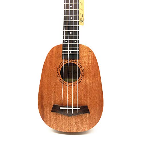 KEPOHK Ukul¨¦l¨¦ 21″en forme d’ananas Soprano Sapele 4 cordes en nylon Touche palissandre 21 pouces Ukulele-set-1 - Les Beatles, Paul McCartney, John Lennon, RIngo Starr, George Harrison KEPOHK Ukul¨¦l¨¦ 21"en forme d'ananas Soprano Sapele 4 cordes en nylon Touche palissandre 21 pouces Ukulele-set-1 – Image 4