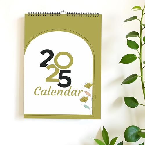 Trueflair 2025 Floral Aesthetic Hanging Calendar | 12 Months | In...