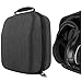 Produktbild Geekria Shield Hülle für große Over-Ear-Kopfhörer, Ersatz-Schutzhülle aus Hartschale für die Reise mit Kabelaufbewahrung, kompatibel mit Sennheiser HD660s 2, HD599, AKG K371 (Dunkelgrau)
