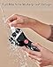 Jooayou Foot File Electric for Hard Skin, USB Rechargeable Waterproof Foot Scrub Callus Remover [with 3 Pumice Stone Rollers & 8 in 1 Foot Scraper Set] Foot Care Tool for Dry Dead Cracked Heel