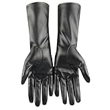Occasion : longs gants en cuir pour femme, accessoire de robe parfait pour l'opéra, le bal, l'élégance, la performance, la soirée, les fiançailles, la danse, les anniversaires, les mariages, les costumes d'Halloween.