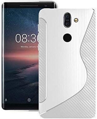 Mobile Phone Case Cover Compatible For Nokia 8 Sirocco Silicone Gel S Line Ultra Thin Case Cover In Transparent