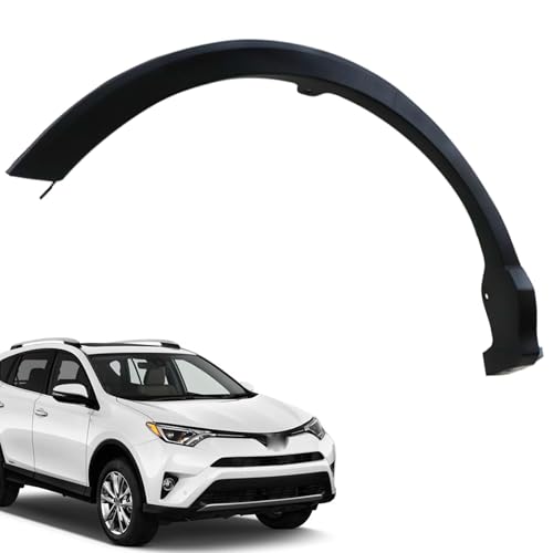 GXARTS Black Right Side Rear Wheel Fender Flare Trim Molding 756050R060 Compatible with Toyota RAV4 2016 2017 2018 by GXARTS - Used condition - US$62.60