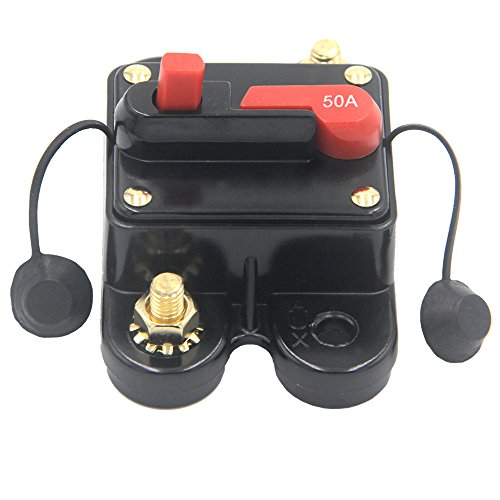 Interruttore Di Reset 50A 12V DC Soillar &ndash; Per Auto, Marine, Stereo E Inverter
